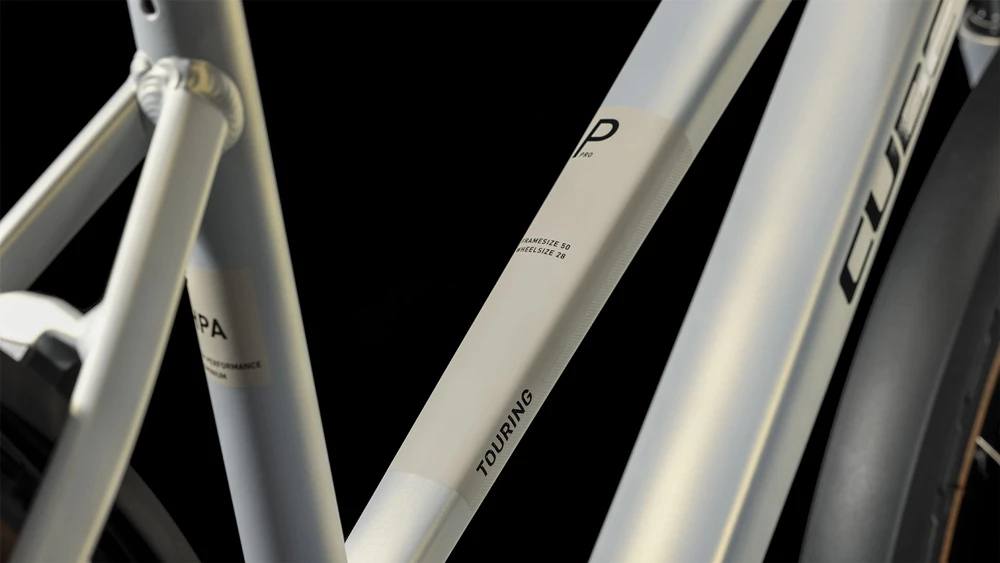 Cube Touring Pro Lady Pearlysilver'n'black 3 Cube Touring Pro Lady Pearlysilver'n'black – Image 3