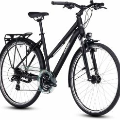 Cube Touring Lady Black'n'metal -Vélo de Trekking Soldes CUBE Touring Lady black n metal 648100 3