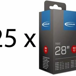 Schwalbe Chambre à Air SV 17 Pour 28" (25 Pièces)